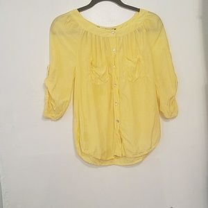 Sunny Yellow Blouse
